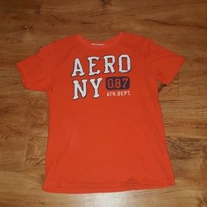 Orange aeropostale shirt
